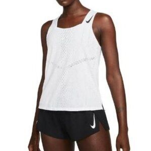 Nike Women's Dri-FIT ADV AeroSwift Racing Singlet Size XL DM7551-100